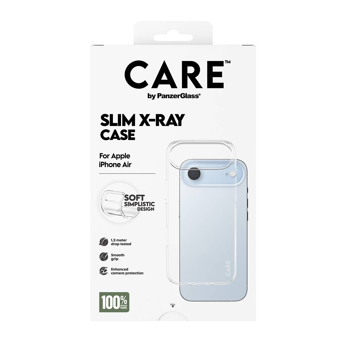 PanzerGlass CARE Fashionable Case transparent X-Ray Soft Basic iPhone 17 Air-3