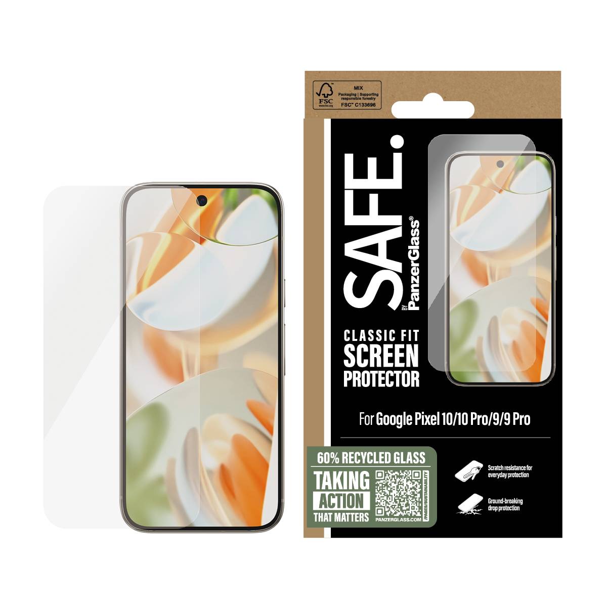 PanzerGlass SAFE. by PanzerGlass - Bildschirmschutz für Handy-1