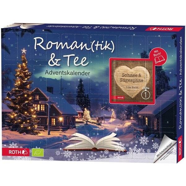 Adventskalender 'Roman(tik) u. Bio-Tee-Adventskalender' bestückt