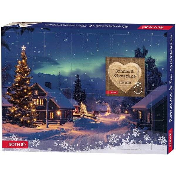 Adventskalender 'Roman(tik) u. Bio-Tee-Adventskalender' bestückt-1