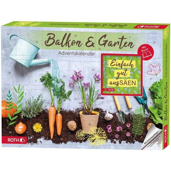 Adventskalender 'Balkon & Garten-Adventskalender' bestückt