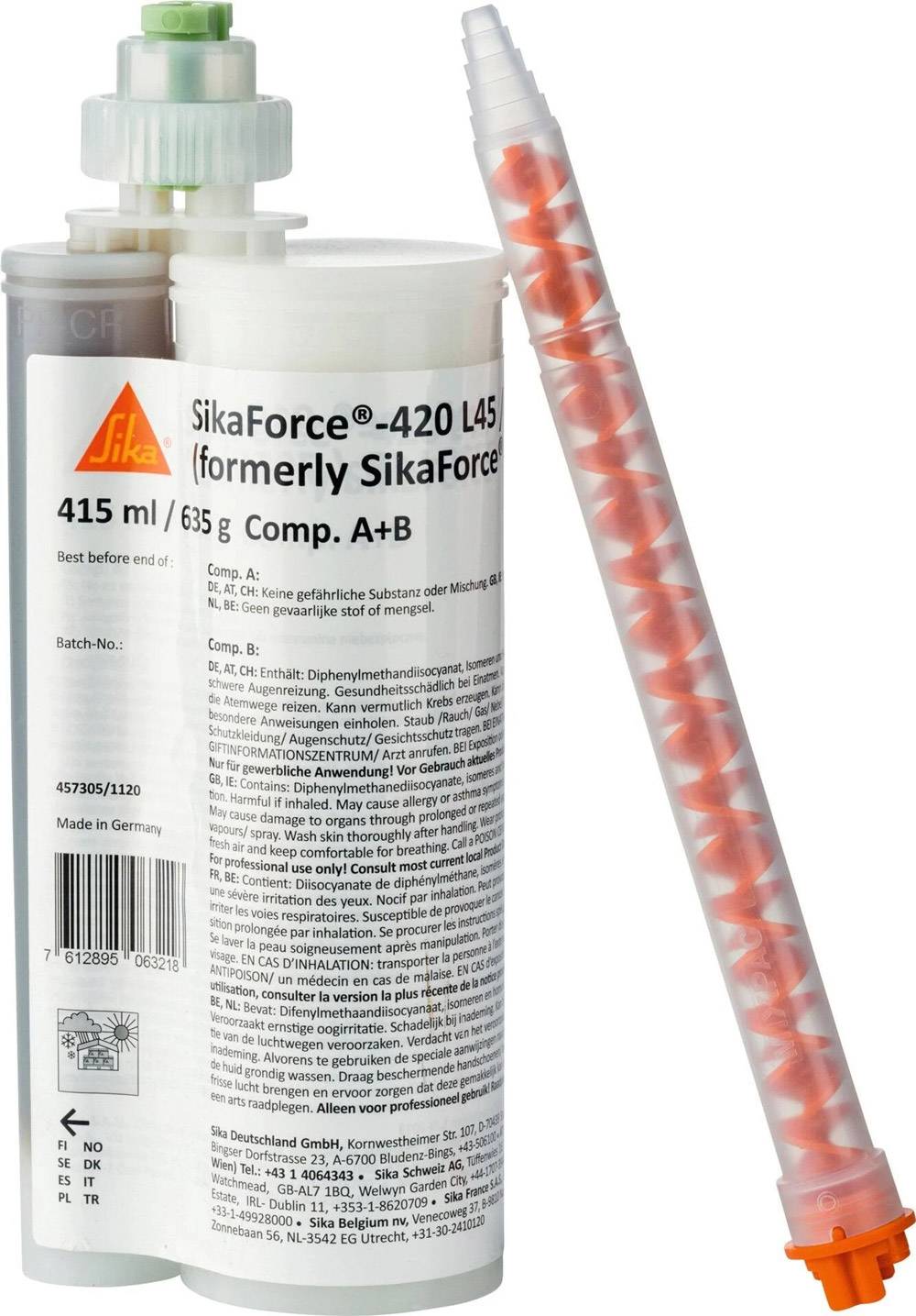 Sika Force-420 L45 2-K Montageklebstoff 415ml-1