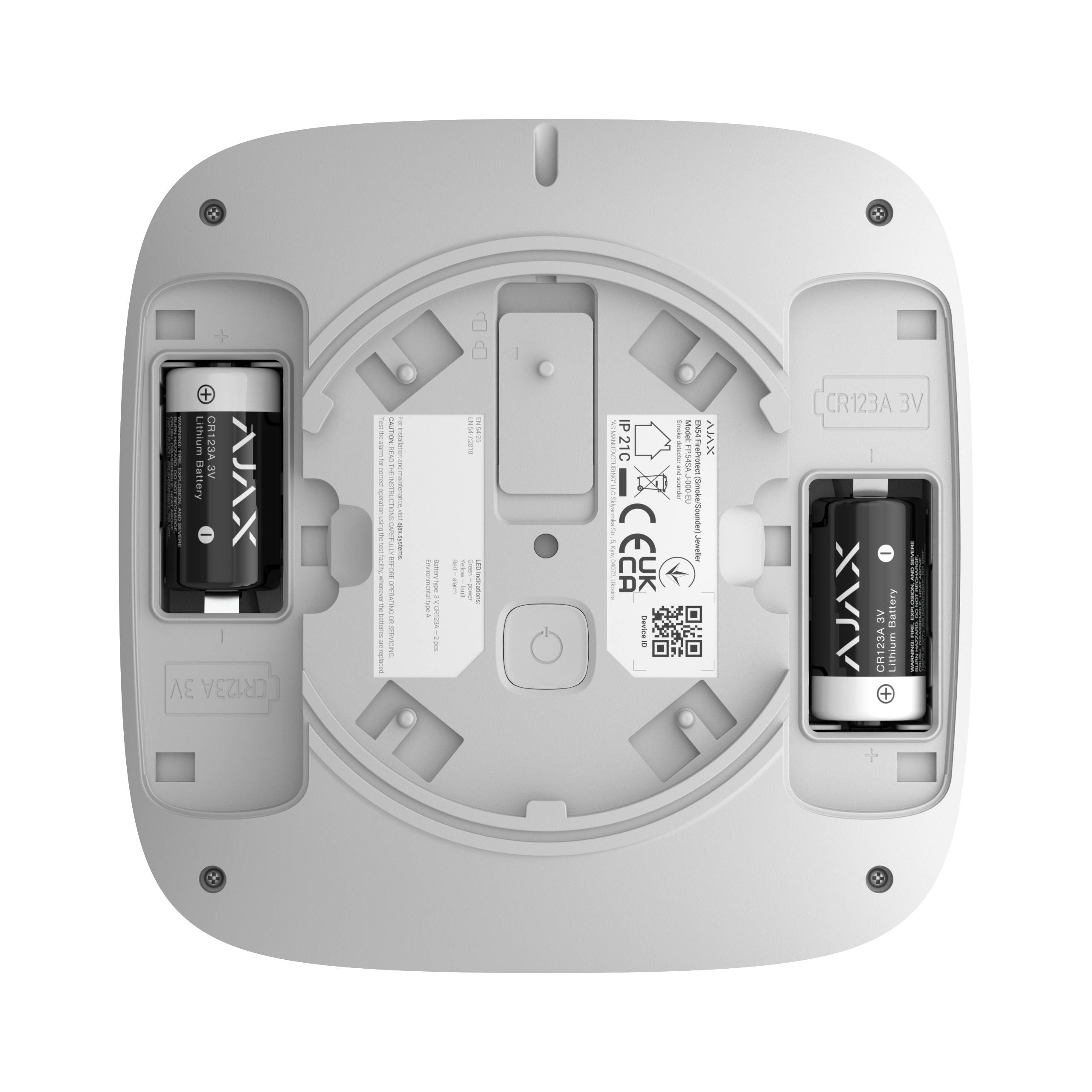 Ajax Systems AJAX EN54 Fire & Safety• FireProtect Heat• White-1