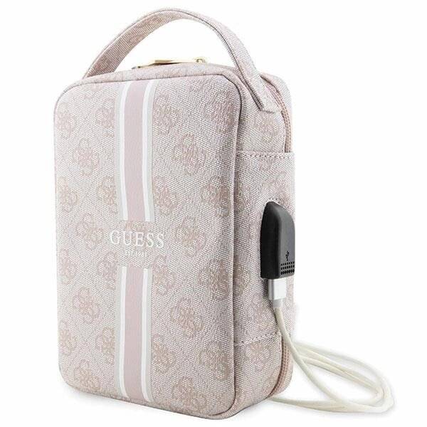 Guess Bag GUHBP4RPSP Organizer rosa/rosa 4G bedruckte Streifen-0
