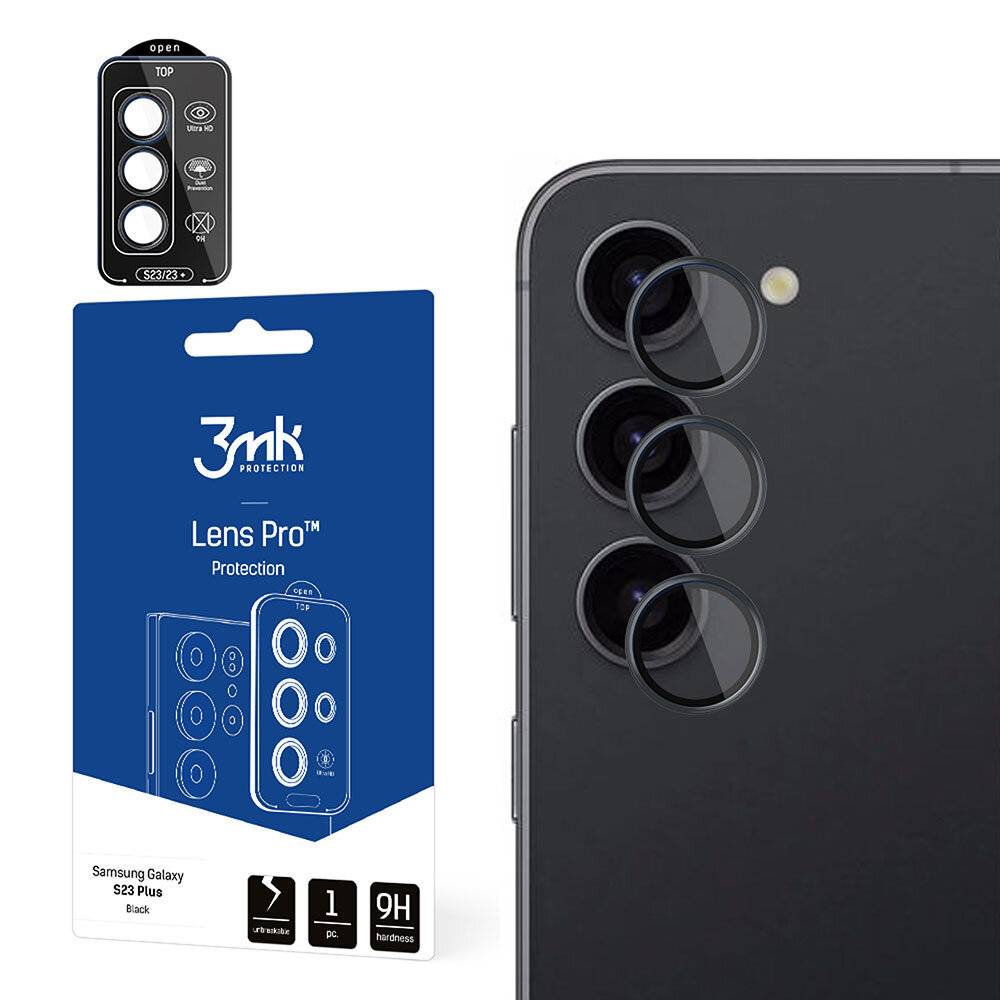 3mk Lens Protection Pro Kameraabdeckung Samsung Galaxy S24 – Schwarz-1