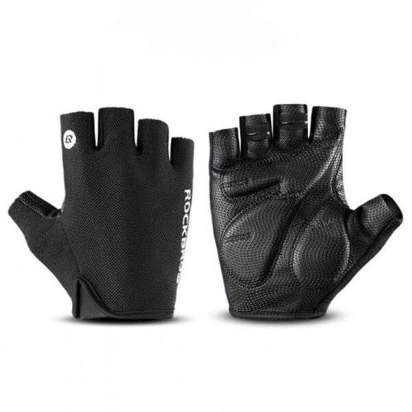 Rockbros S106BK Fahrradhandschuhe, Größe M - Schwarz