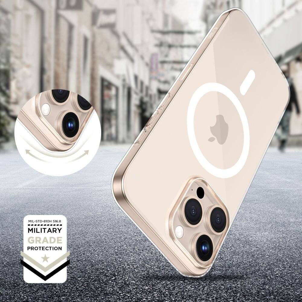 Tech-Protect FlexAir MagSafe iPhone 16e Hülle - Durchsichtig-2