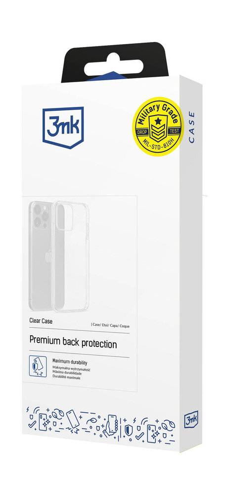 3mk Clear Case für iPhone X - transparent-3