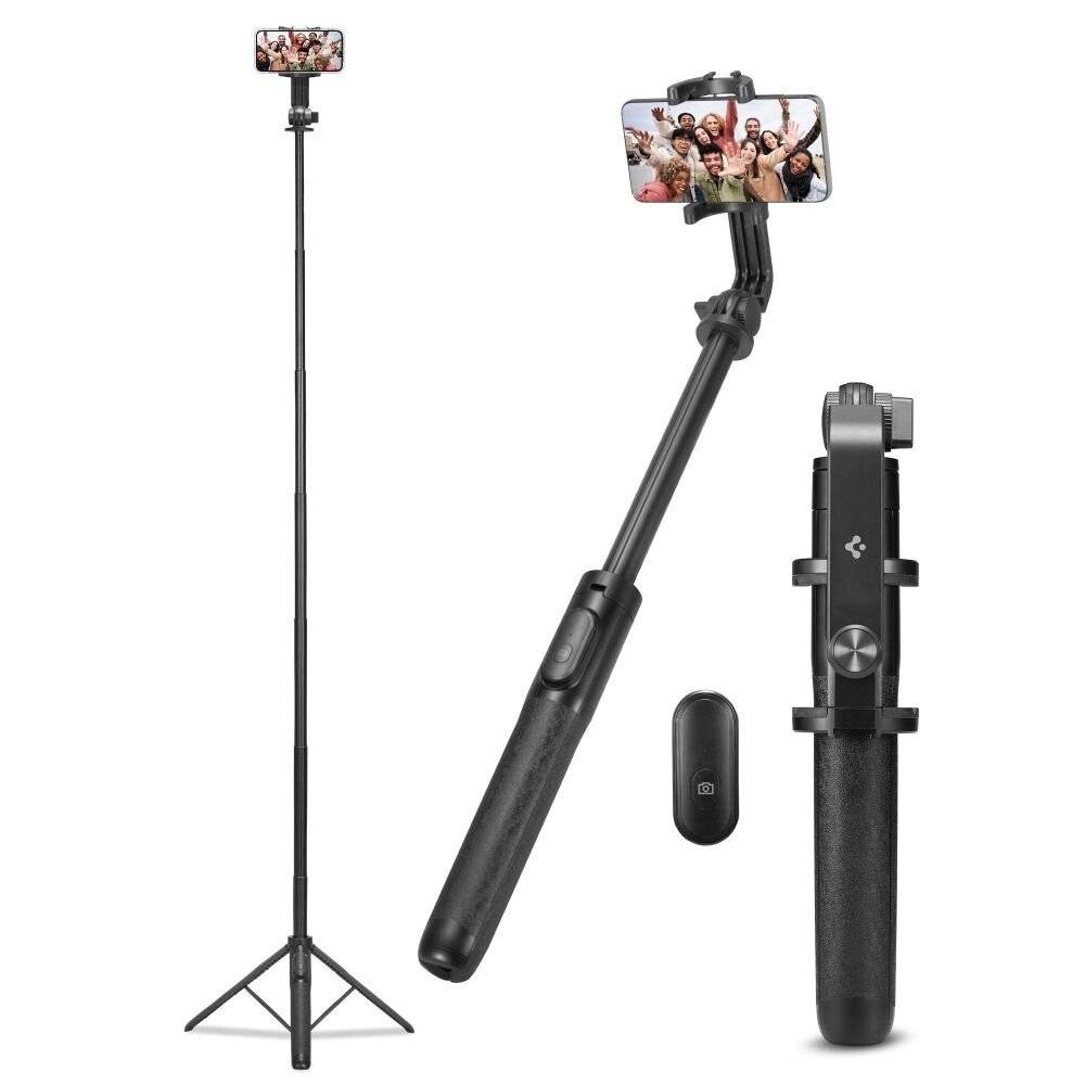 Spigen S560W Bluetooth-Selfie-Stick Stativ – Schwarz-0