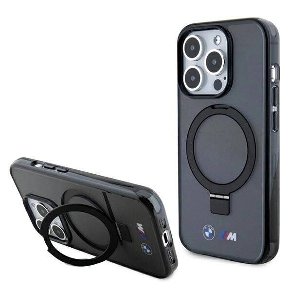 BMW Ring Stand M Collection MagSafe Case iPhone 15 Pro - Schwarz-0