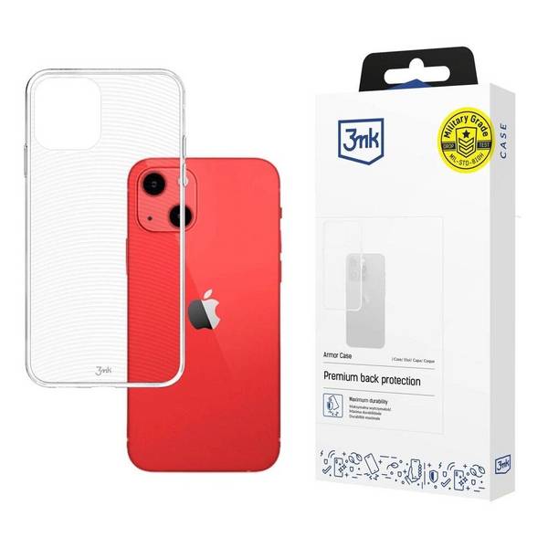 Hülle iPhone 13 3mk Armor Case-Serie - transparent
