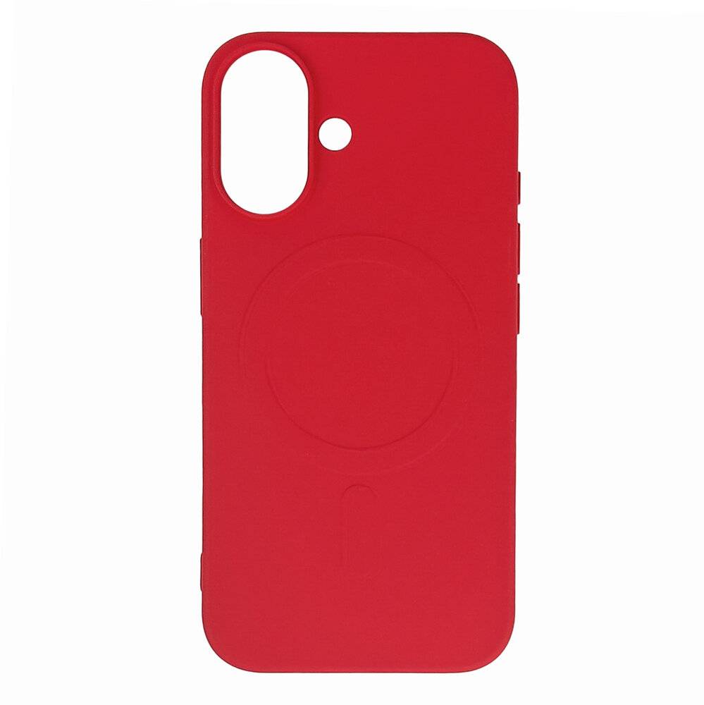 Liquid Silicone Case MagSafe iPhone 16 - rot-1