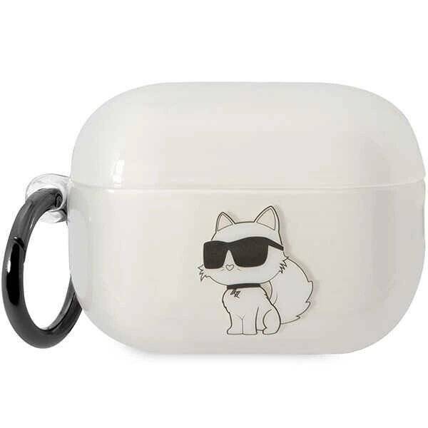 Karl Lagerfeld KLAP2HNCHTCT Airpods Pro 2 Abdeckung transparent Ikonik Choupette-0