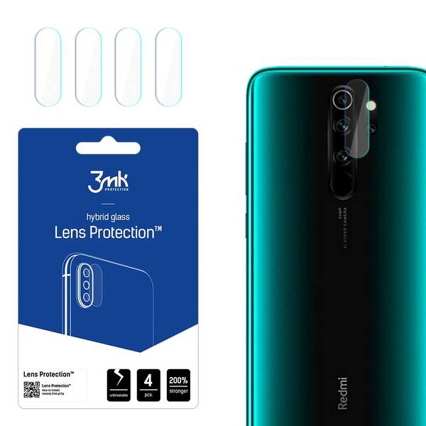 3mk Lens Protection™ Hybrid-Kameraglas Xiaomi Redmi Note 8 Pro