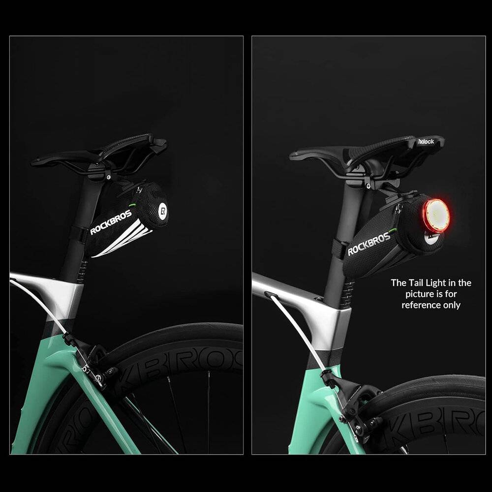 Rockbros C28 Fahrradtasche unter Sattel – schwarz-1