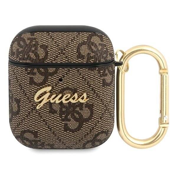 Guess GUA24GSMW AirPods decken braun / 4G Script Metal Collection ab