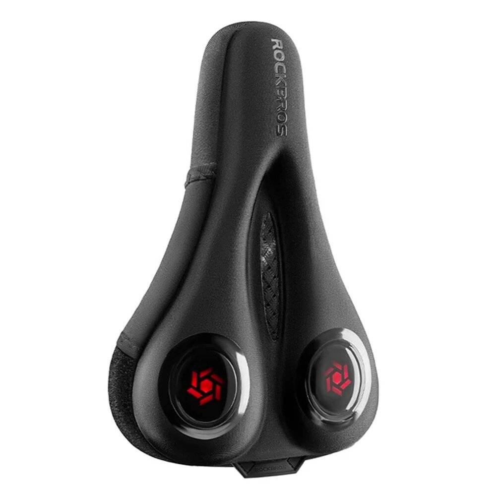 Rockbros LF044R Sattelbezug + Regenschutz – Schwarz Rot-0