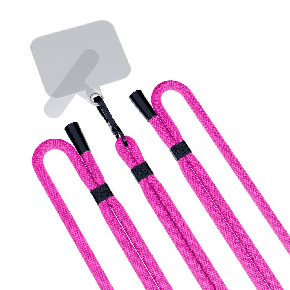 3mk EasyClip Smartphone-Lanyard – Pink-1