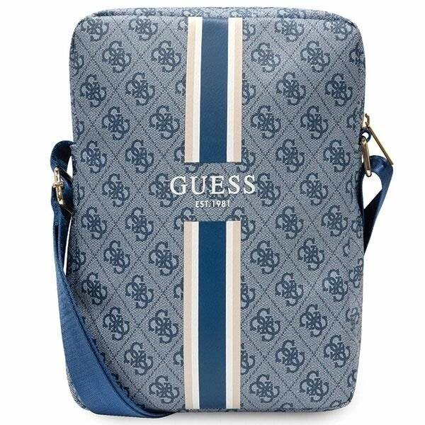 Guess Bag GUTB10P4RPSB 10" blau/blaue 4G Stripes Tablet-Tasche