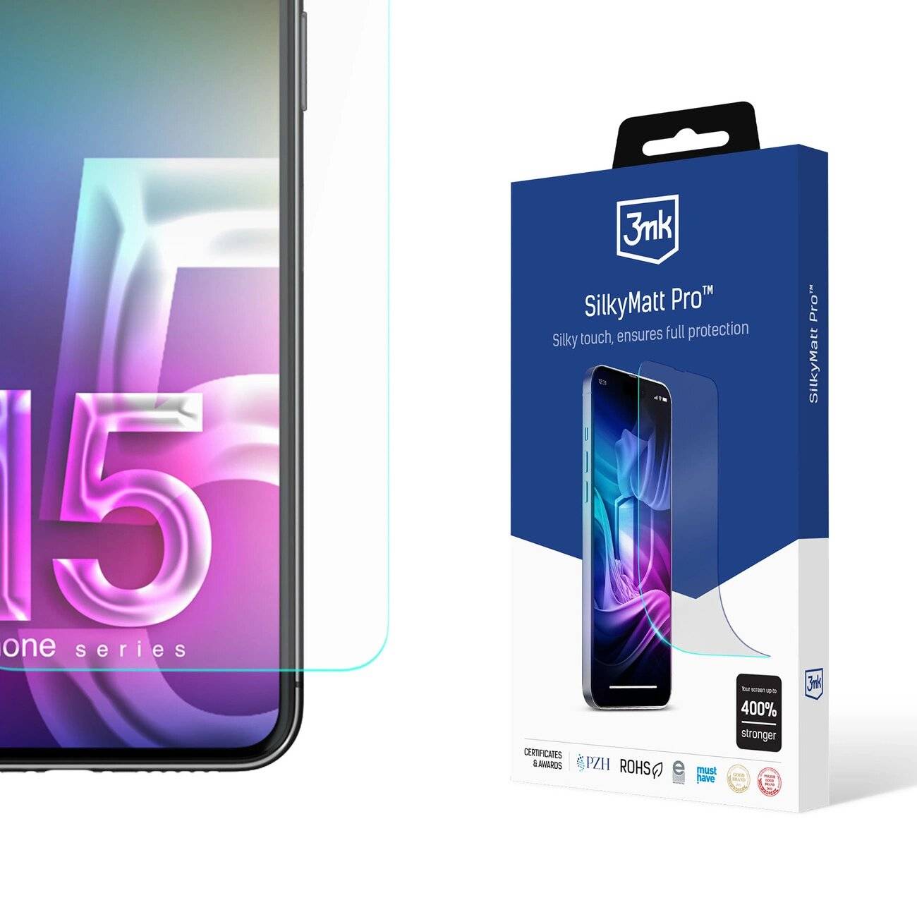 Apple iPhone 15 – 3mk seidenmatt Pro-0