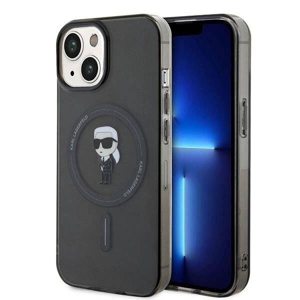 Karl Lagerfeld IML Ikonik MagSafe Hülle iPhone 15 – Schwarz-0