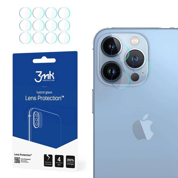 Kameraglas iPhone 13 Pro Max 7H Objektiv 3mk Lens Protection-Serie