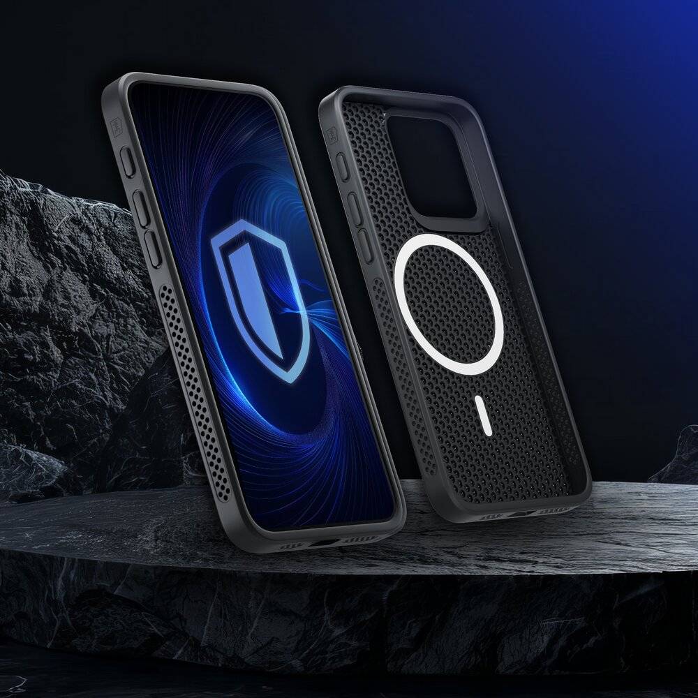 3mk COOLing MagCase Hülle Apple iPhone 13 Pro Max – Schwarz-1