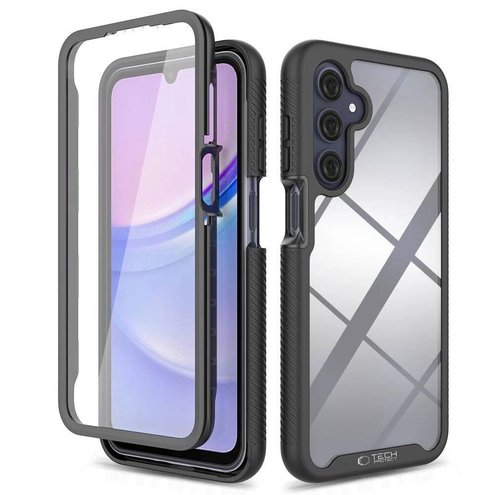 Tech-Protect Defense360 Hülle Samsung Galaxy A16 4G / 5G - Schwarz