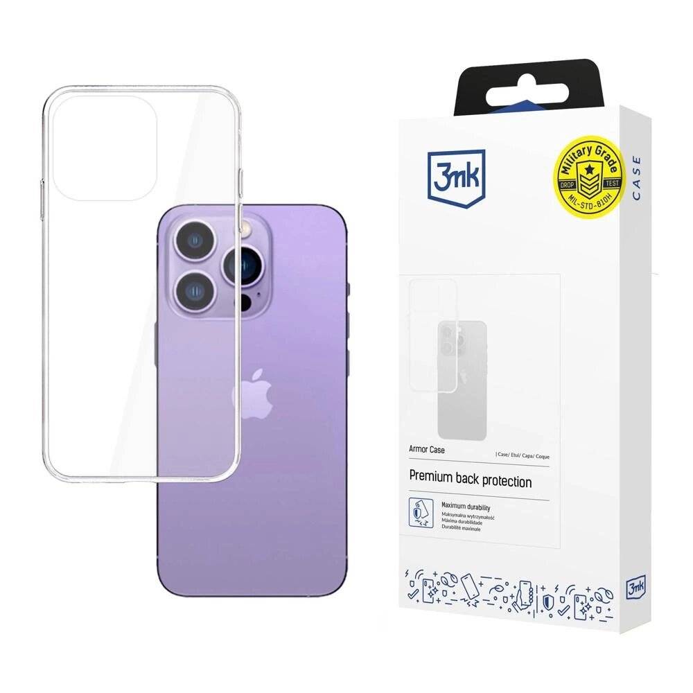 Hülle iPhone 14 Pro Max Serie 3mk Armor Case - transparent-0
