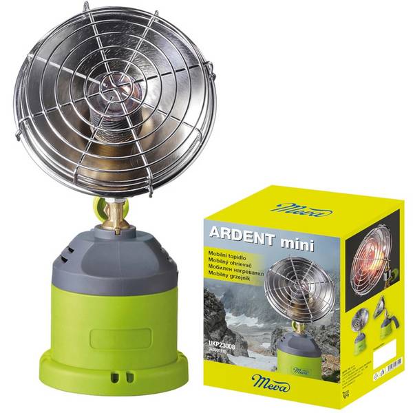 ARDENT MINI Touristenheizkörper, Solarheizkörper 1kW-Gaskartusche