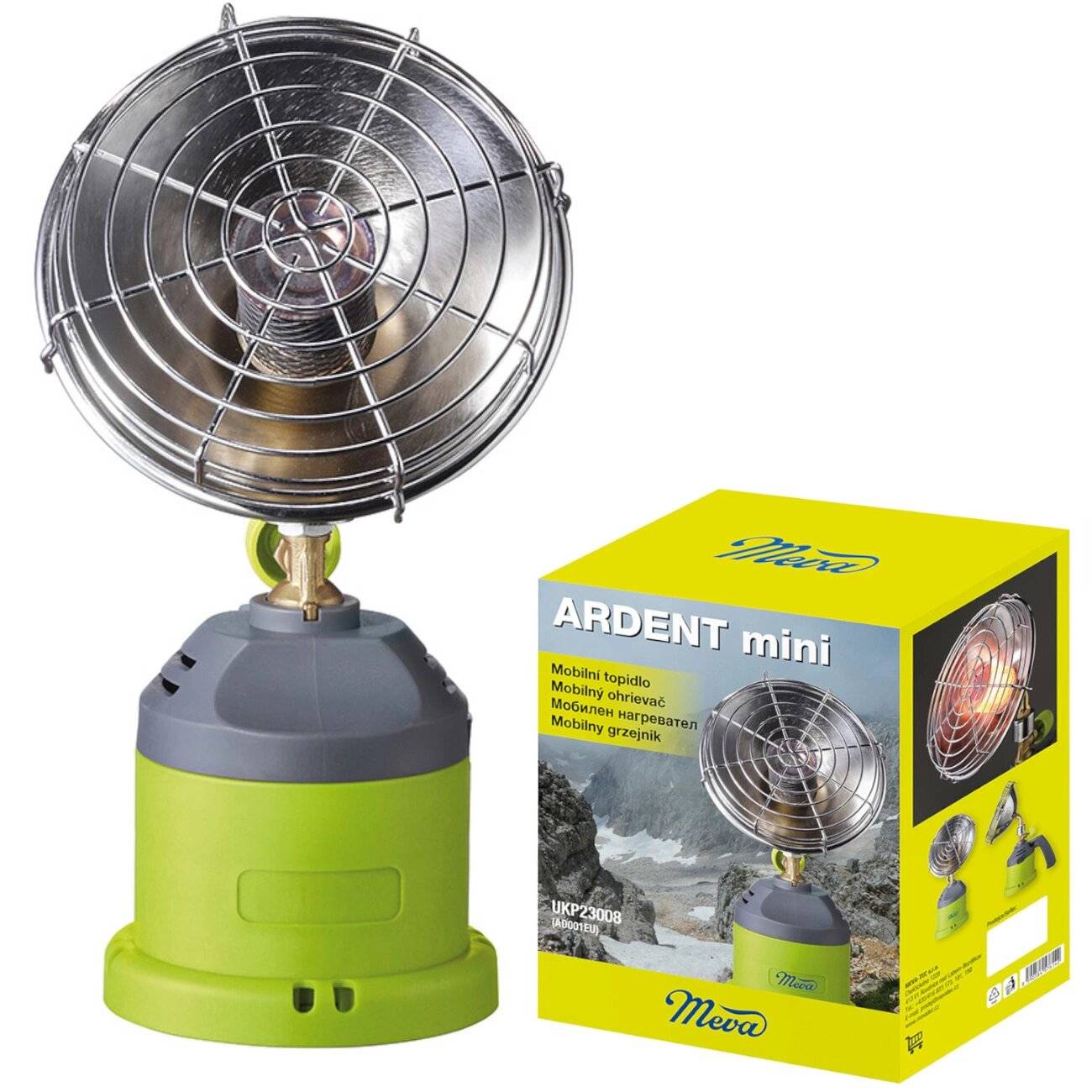 ARDENT MINI Touristenheizkörper, Solarheizkörper 1kW-Gaskartusche-0