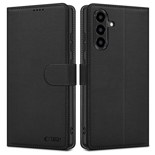 Tech-Protect Wallet Case Samsung Galaxy A56 5G - Mattschwarz