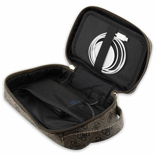 Guess Bag GUHBP4RPSW Organizer braun/braun 4G bedruckte Streifen-1