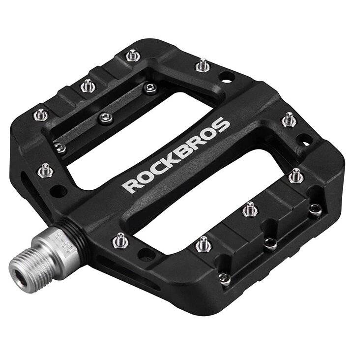 Rockbros 2017-12CBK Nylon-Fahrradpedal-Set – Schwarz-0
