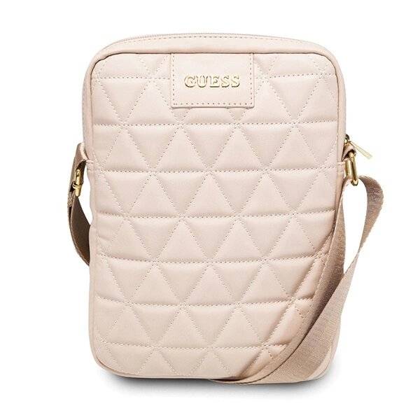 Guess Bag GUTB10QLPK 10″ rosa/rosa gesteppte Tablet-Tasche-0