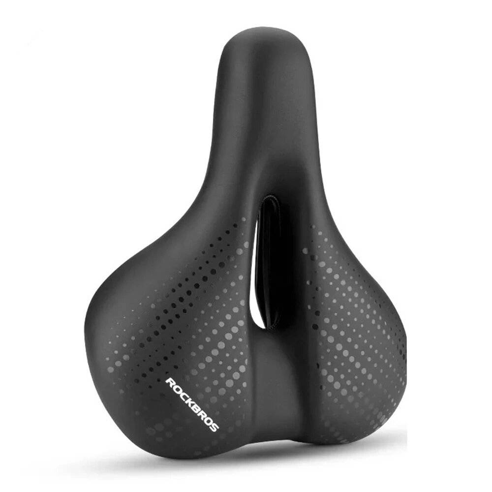 Rockbros 38218916001 MTB-Fahrradsattel – Schwarz-0