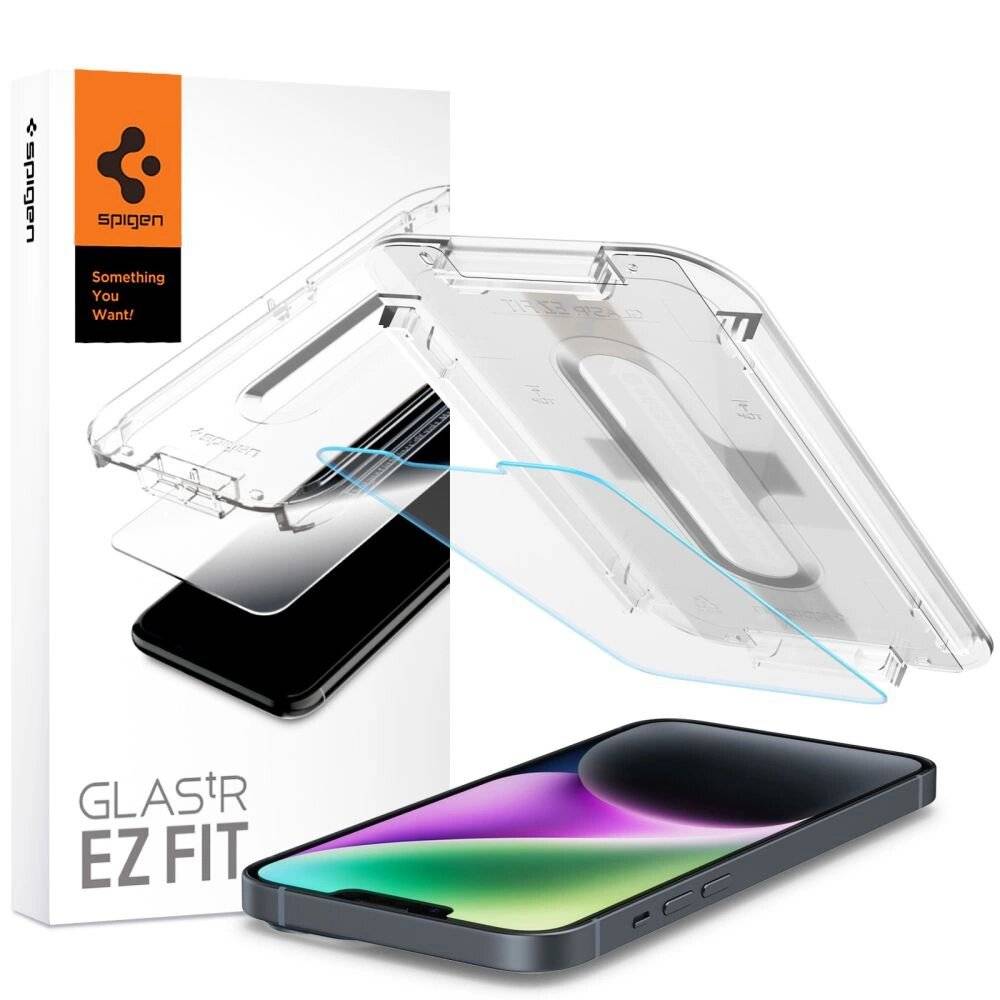 Spigen Glas.tR EZ Fit Tempered Glass iPhone 13 / Pro 14 16e