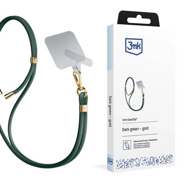3mk EasyClip Smartphone-Lanyard – grün