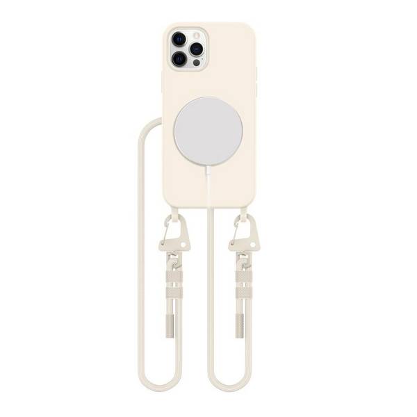 Tech-Protect MagNecklace MagSafe-Hülle iPhone 12 / Pro – Beige