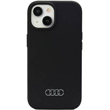 Audi Silikonhülle iPhone 15 Plus – Schwarz