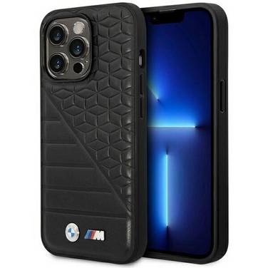 BMW Bi Pattern Case iPhone 14 Pro 6,1″ - Schwarz