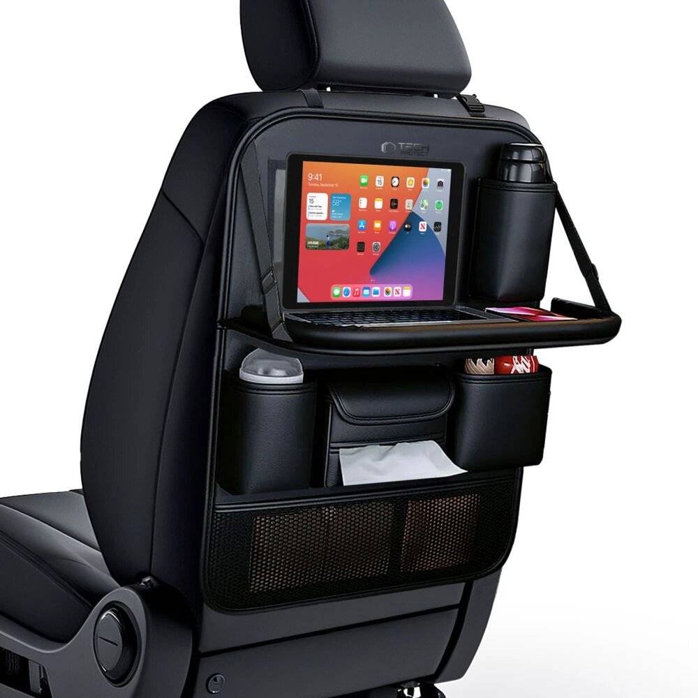 Tech-Protect UCA100 Auto-Organizer, Schwarz-0