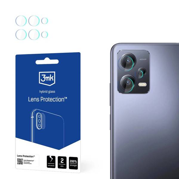 Kameraglas Xiaomi Redmi Note 12 Pro+ / Pro 7H Objektivschutzlinse 3mk Serie
