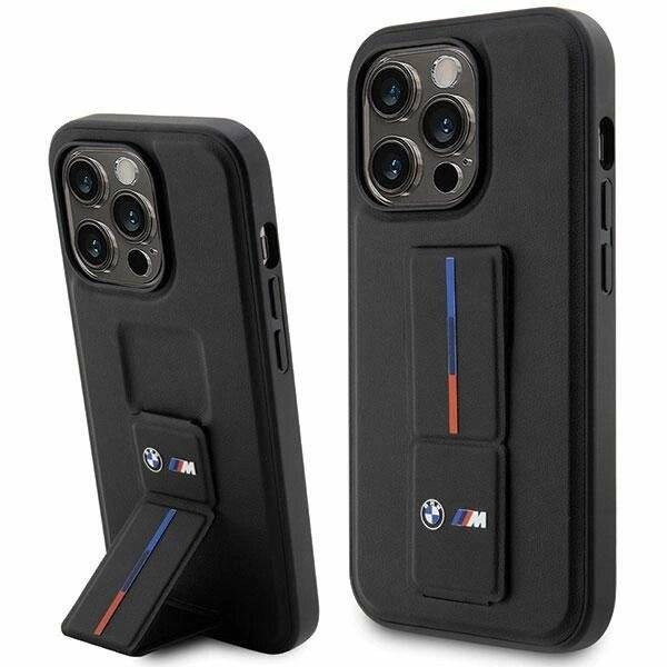 Hülle BMW BMHCP14X22GSLK iPhone 14 Pro Max 6,7" schwarz/schwarz Hardcase Grip Hot Stamp