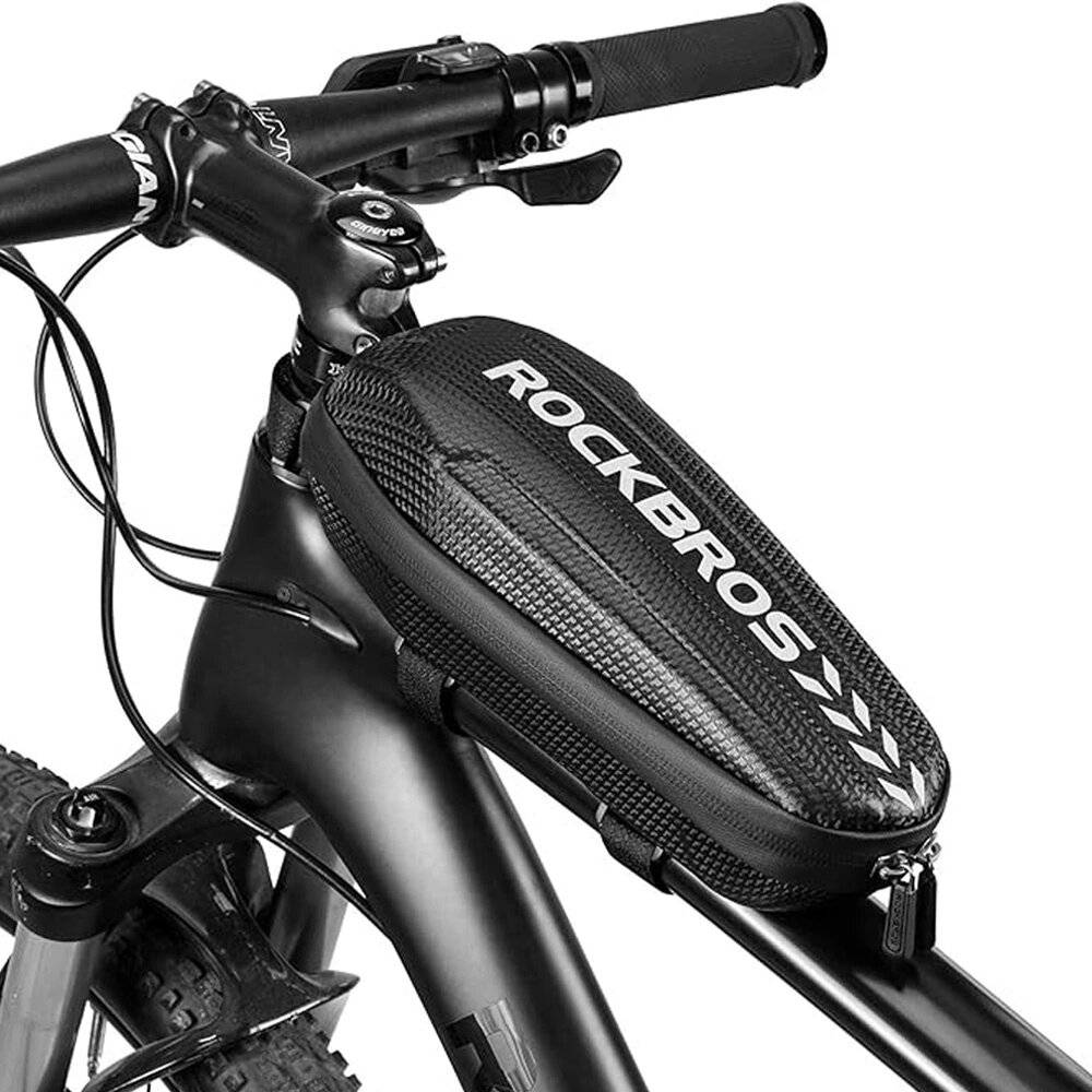 Rockbros B60 wasserdichte Fahrradtasche Rahmen – Schwarz-0