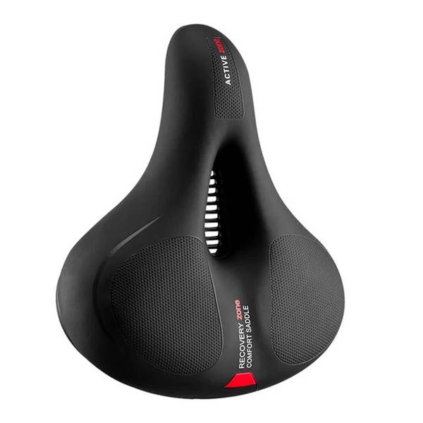 Rockbros AQ-6090R Fahrradsattel – Schwarz Rot