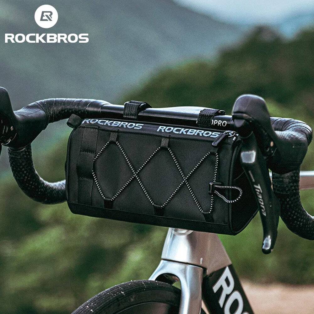 Rockbros 30110030001 Lenkertasche – Schwarz-1