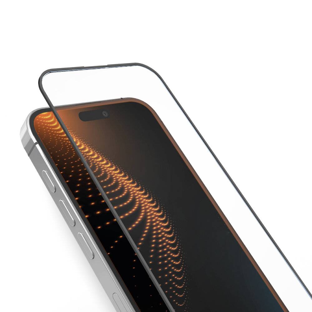 SBS Tempered Glass D3O Rahmen iPhone 15 / Plus-1