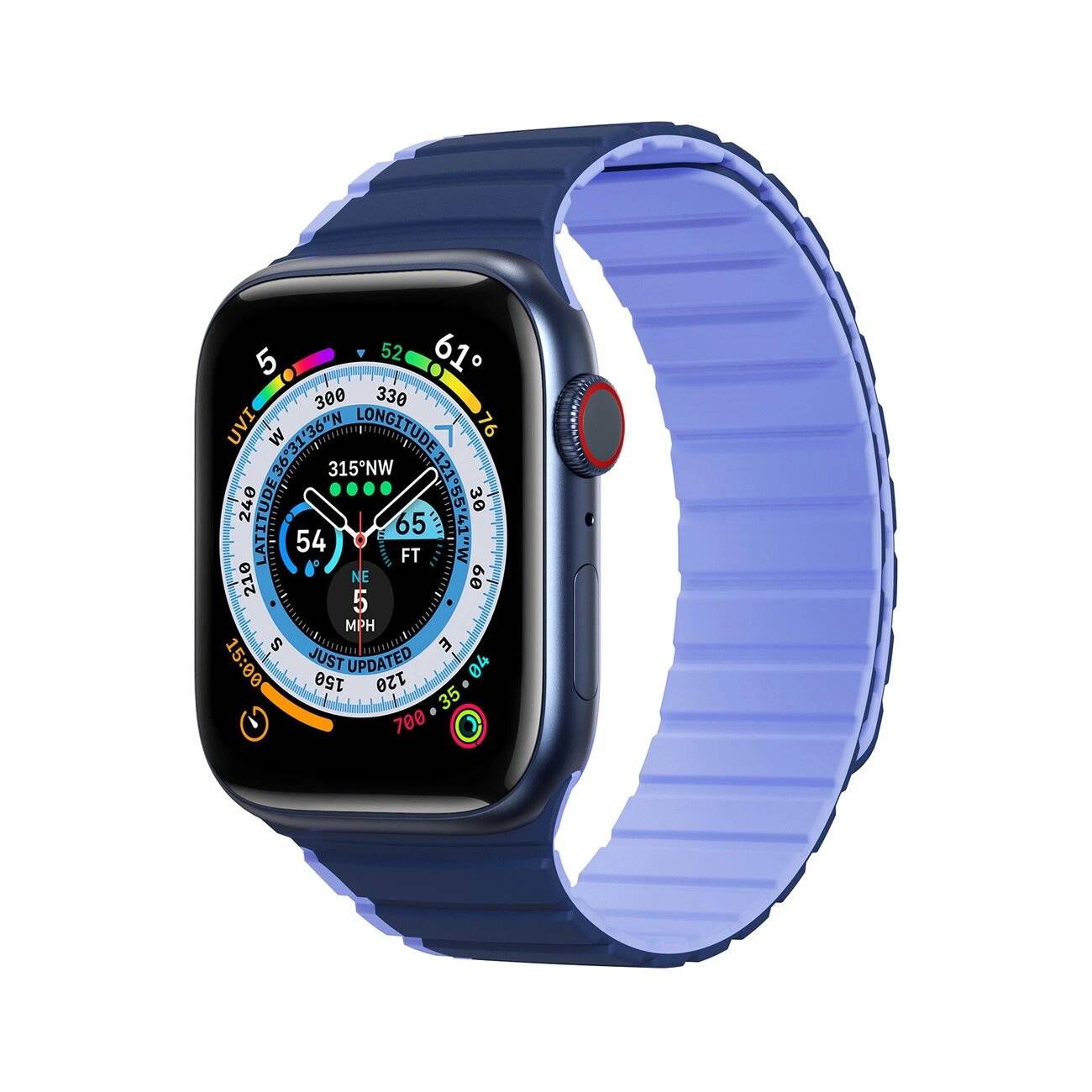 Magnetisches Apple Watch SE, 9, 8, 7, 6, 5, 4, 3, 2, 1 41, 40, 38 mm Dux Ducis Armband LD-Version-0