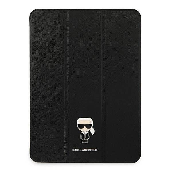 Karl Lagerfeld KLFC11OKMK iPad 11" Pro 2021 Book Cover schwarz/schwarz Saffiano Iconic